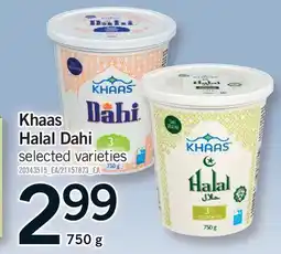 Fortinos KHAAS HALAL DAHI offer