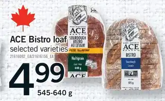 Fortinos ACE BISTRO LOAF offer