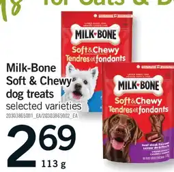 Fortinos MILK-BONE SOFT & CHEWY DOG TREATS offer