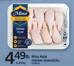 Fortinos MINA HALAL CHICKEN DRUMSTICKS offer
