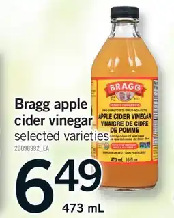 Fortinos BRAGG APPLE CIDER VINEGAR offer