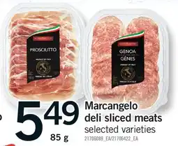 Fortinos MARCANGELO DELI SLICED MEATS offer