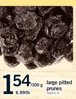 Fortinos LARGE PITTED PRUNES offer