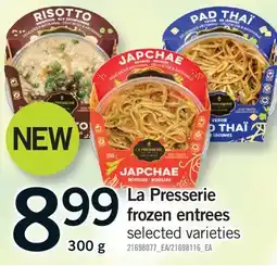 Fortinos LA PRESSERIE FROZEN ENTREES offer