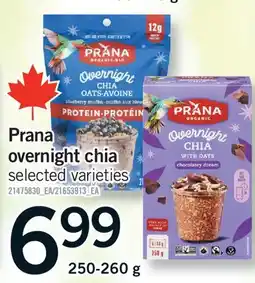 Fortinos PRANA OVERNIGHT CHIA offer