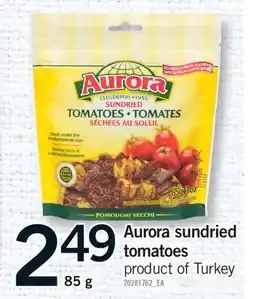 Fortinos AURORA SUNDRIED TOMATOES offer