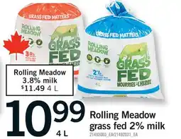 Fortinos ROLLING MEADOW GRASS FED 2% MILK offer
