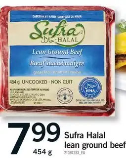 Fortinos SUFRA HALAL LEAN GROUND BEEF offer