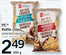 Fortinos PC KETTLE CHIPS offer