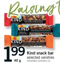 Fortinos KIND SNACK BAR offer