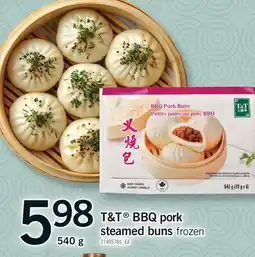 Fortinos T & T BBQ PORK STEAMED BUNS offer