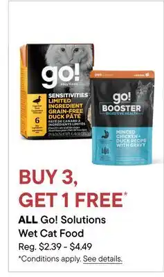 Petvalu ALL Go! Solutions Wet Cat Food offer