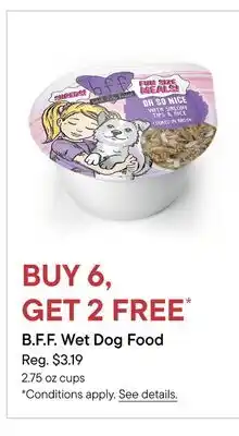 Petvalu B.F.F. Wet Dog Food offer