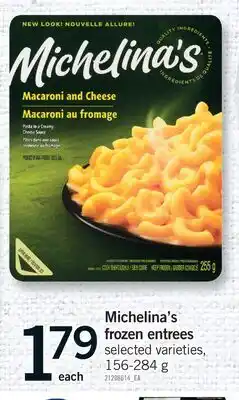 Fortinos MICHELINA'S FROZEN ENTREES offer