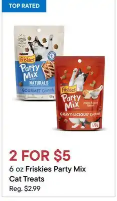 Petvalu Friskies Party Mix Cat Treats offer