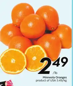 Sobeys Minneola Oranges - Citrus Fest offer