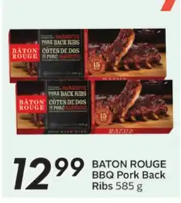 Sobeys BATON ROUGE BBQ Pork Back Ribs offer