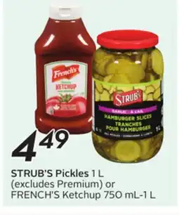 Sobeys STRUB'S Pickles offer