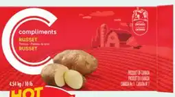 Sobeys COMPLIMENTS Russet Potatoes offer