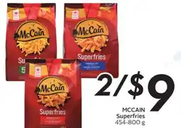 Sobeys MCCAIN Superfries offer