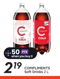 Sobeys COMPLIMENTS Soft Drinks offer