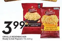Sobeys ORVILLE REDENBACHER Ready to Eat Popcorn offer