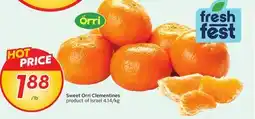 Sobeys Sweet Orri Clementines offer
