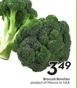 Sobeys Broccoli Bunches offer