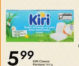Sobeys KIRI Cheese Portions offer