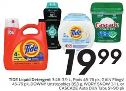 Sobeys TIDE Liquid Detergent offer