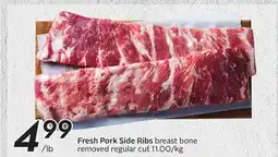 Sobeys Fresh Pork Side Ribs offer