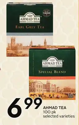 Sobeys AHMAD TEA offer