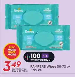 Sobeys PAMPERS Wipes offer