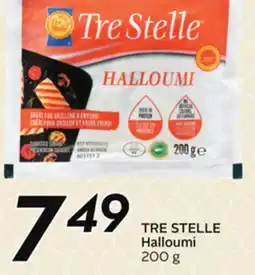 Sobeys TRE STELLE Halloumi offer