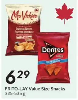 Sobeys FRITO-LAY Value Size Snacks offer
