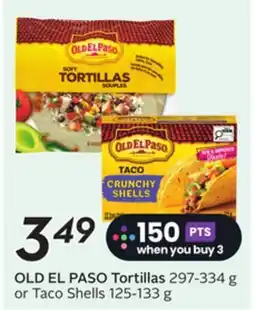 Sobeys OLD EL PASO Tortillas offer