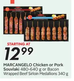 Sobeys MARCANGELO Chicken or Pork Souvlaki offer