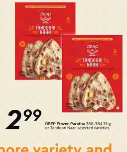 Sobeys DEEP Frozen Paratha offer