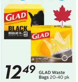 Sobeys GLAD Waste Bags offer