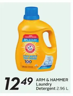 Sobeys ARM & HAMMER Laundry Detergent offer