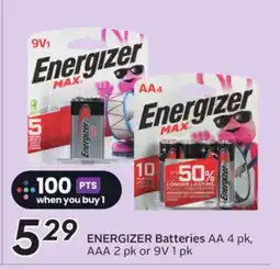 Sobeys ENERGIZER Batteries AA offer