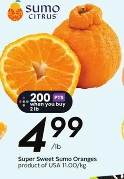 Sobeys Super Sweet Sumo Oranges - Citrus Fest offer