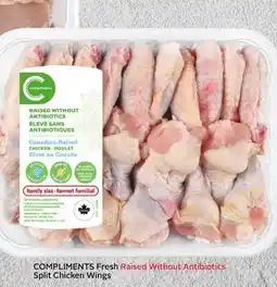 Sobeys COMPLIMENTS Fresh Raised Without Antibiotics Split Chicken Wings offer