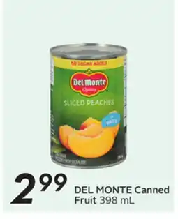 Sobeys DEL MONTE Canned Fruit offer