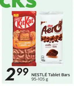 Sobeys NESTLÉ Tablet Bars offer