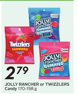 Sobeys JOLLY RANCHER or TWIZZLERS Candy offer