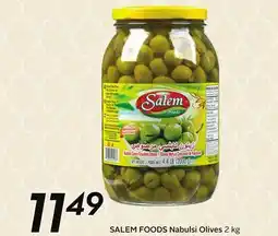 Sobeys SALEM FOODS Nabulsi Olives offer