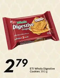 Sobeys ETI Whola Digestive Cookies offer
