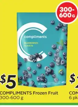 Sobeys COMPLIMENTS Frozen Fruit offer