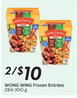 Sobeys WONG WING Frozen Entrées offer